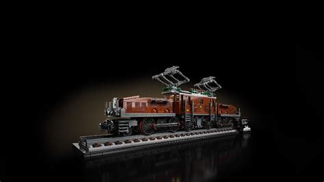 LEGO 10277 Crocodile Locomotive revealed