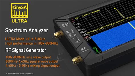 tinySA Ultra Spectrum Analyzer | ELEKITSORPARTS