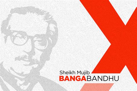 101st Birth Anniversary Of Sheikh Mujib on Behance