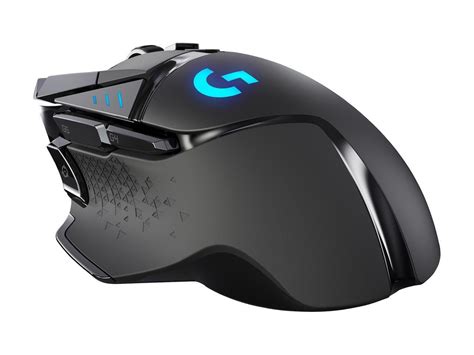 Logitech G502 LIGHTSPEED Wireless Gaming Mouse with HERO Sensor and Tunable Weights, 25.6K DPI ...