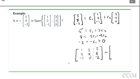 How to Know if Vectors Span R3