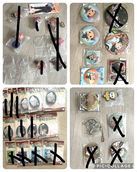 ($1 each) official jjk Jujutsu kaisen clearance merch, Hobbies & Toys ...