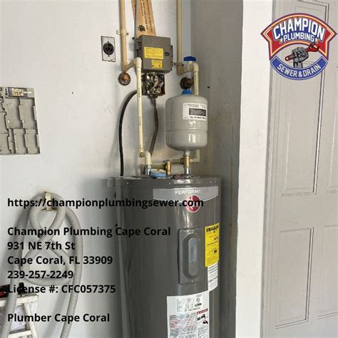 Plumber – Cape Coral - Champion Plumbing Cape Coral - Fort Myers, FL Patch