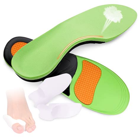 Kalevel Orthotic Arch Support Insoles Men Plantar Fasciitis Shoe ...