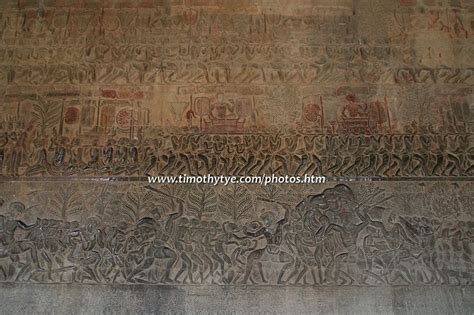 Army of Suryavarman II, Angkor Wat, Angkor, Cambodia