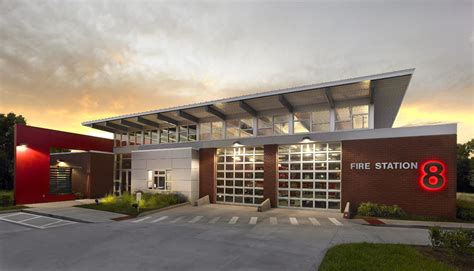 Fire Station 8 | Wannemacher Jensen Architects | Archinect | Fire station, Modern architecture ...