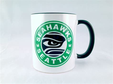 Seattle Seahawks 'S-Hux' Coffee Mug by courtney2kdesign on Etsy