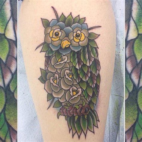 55 Awesome Owl Tattoos | Art and Design