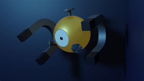 ArtStation - shiny Magnemite