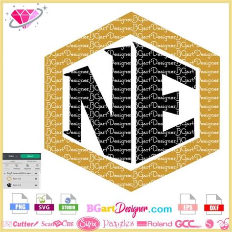 lllᐅ New Edition Vector Logo SVG - sublimation Cricut silhouette cut file