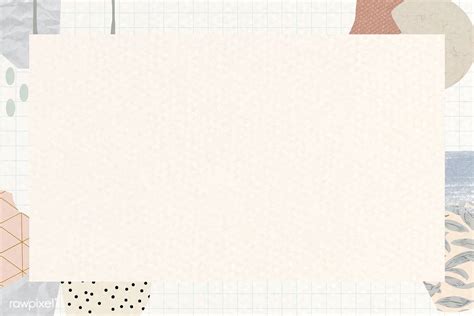 Terrazzo frame on beige background vector | premium image by rawpixel ...