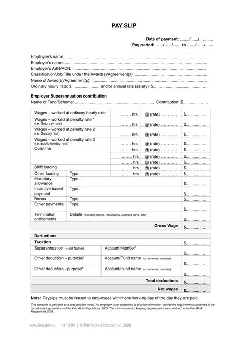 Payslip Template Singapore Mom For micro companies with very few ...