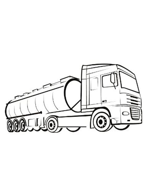 Fuel tanker coloring pages. Free Printable Fuel tanker coloring pages ...