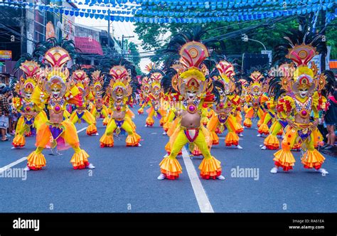 Participants in the Masskara Festival in Bacolod Philippines Stock Photo - Alamy