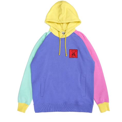 Color Block Hoodie - Teddy Fresh | Cool hoodies, Color block hoodie, Trendy hoodies