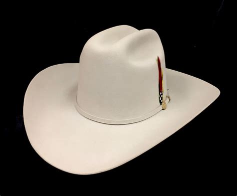 Stetson 100X "El Presidente" Silver Belly fur felt cowboy hat – David's Western Wear