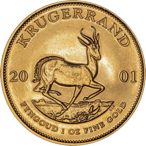 2001 Gold Krugerrand 1 oz Coin | Chards - £1,567.80