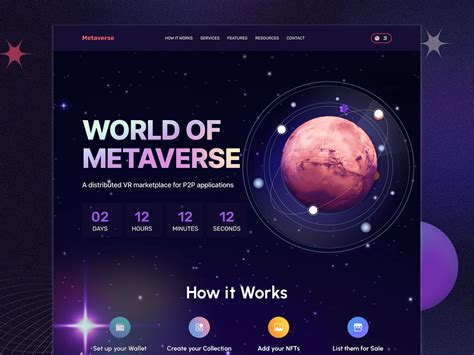 Metaverse Web Design! on Behance