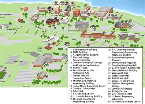 Superior Conference Campus Map