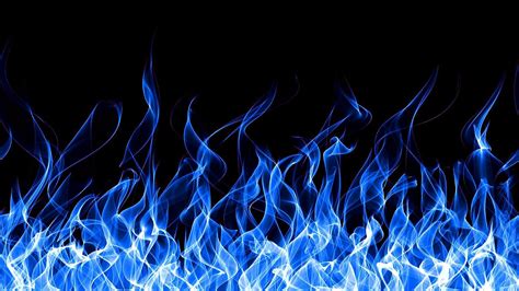 Free photo: Blue fire - Abstract, Hot, Flame - Free Download - Jooinn