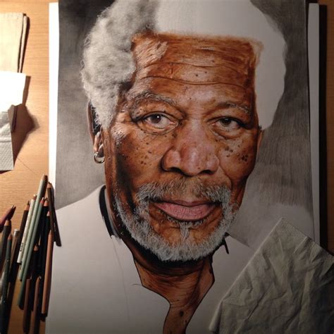 18-Year-Old Artist's Amazingly Realistic Drawings of Celebrities