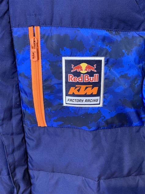 RedBull KTM Factory Racing Full Zip Windbreaker Jacke… - Gem