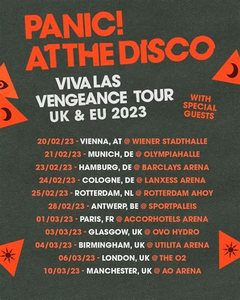 Want tickets to Panic! At The Disco's 2023 UK tour dates? Here's ...