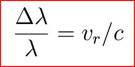 where c is the speed of light. If the motion is nonrelativistic,ie v r