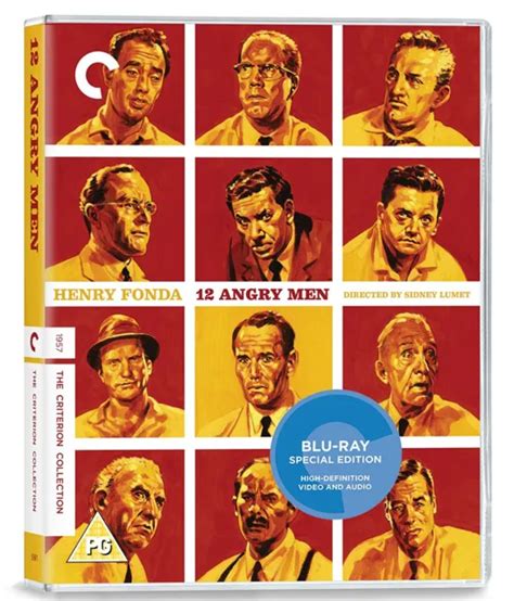 12 ANGRY MEN The Criterion Collection - Blu-ray (Henry Fonda) Twelve Region B $31.12 - PicClick