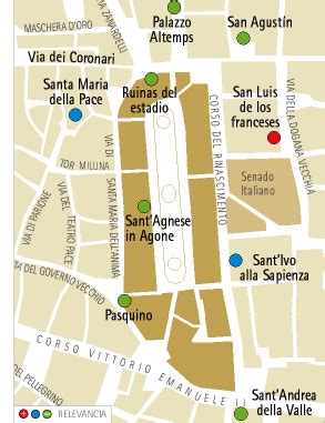 Piazza Navona Map