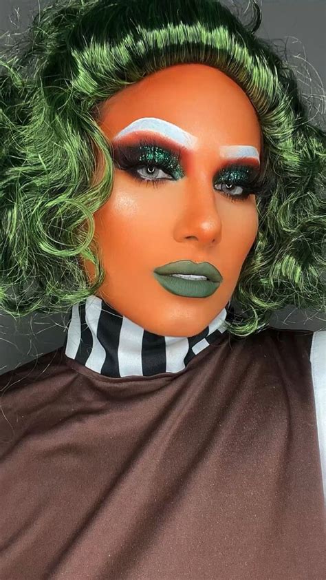 Oompa Loompa Halloween Makeup in 2022 | Oompa loompa, Oompa loompa ...