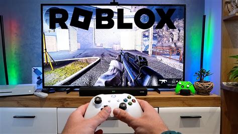 ROBLOX | XBOX ONE S | POV Gameplay Test, Graphics Impression - YouTube