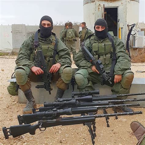 Givati infantry brigade snipers, IDF. Date and location unknown [1073x1073] : r/MilitaryPorn