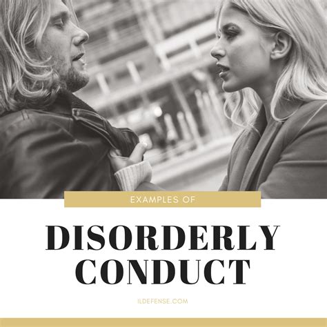 Disorderly Conduct Examples in Illinois - Skokie IL Criminal Defense