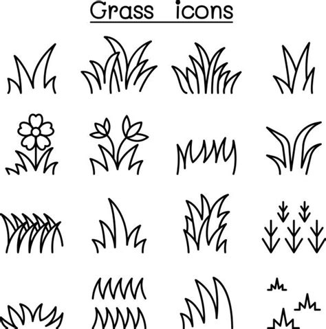 grass outline clipart 10 free Cliparts | Download images on Clipground 2024