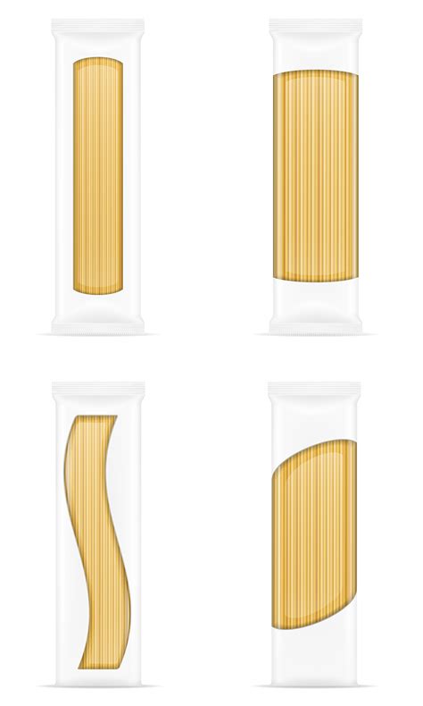 pasta in packaging vector illustration 542384 Vector Art at Vecteezy