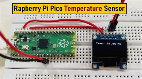 Read Temperature Sensor Value from Raspberry Pi Pico