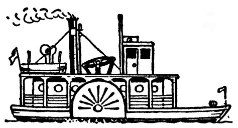 The Steamboat and The Locomotive | ClipArt ETC