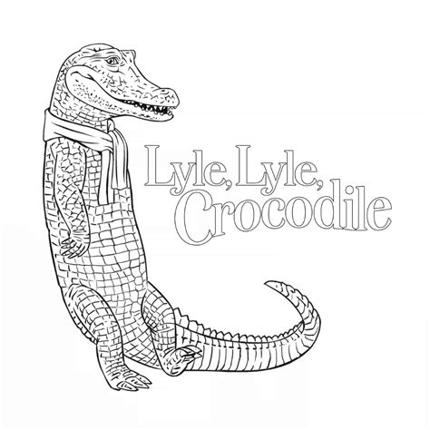 Lyle The Crocodile Coloring Page Coloring Pages