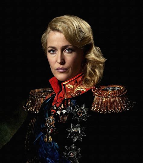 Art....sort of | Gillian anderson, Famous portraits, Celebrities