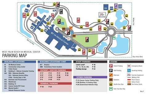 Facility Map - West Palm Beach VA Medical Center | West palm beach ...