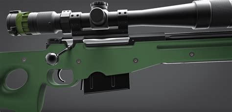 modern sniper rifles obj