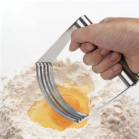 Dough Blender Top Professional Pastry Cutter Heavy Duty Stainless Steel ...