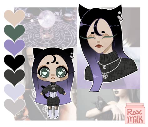 Purple Witch Aesthetic Adopt | open by rosesmilk on DeviantArt