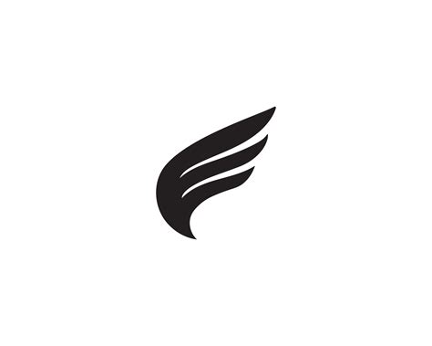 Bird and wing logo vector template 585554 Vector Art at Vecteezy