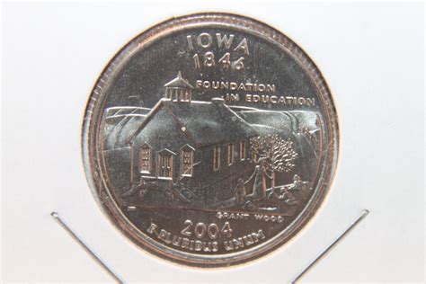 2004-D IOWA STATE QUARTER #12363