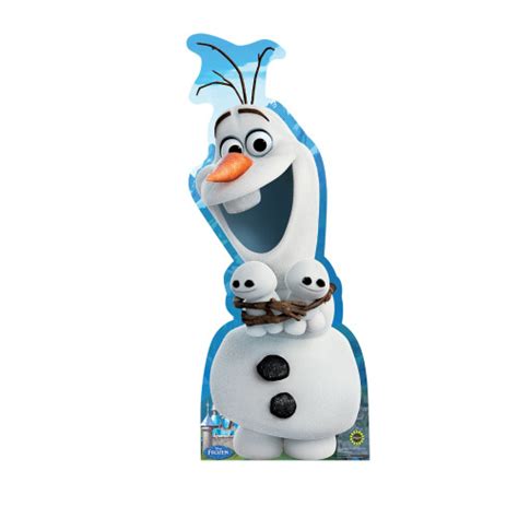 Life Size Olaf Hugging Snowgies (Frozen Fever) Cardboard Cutout