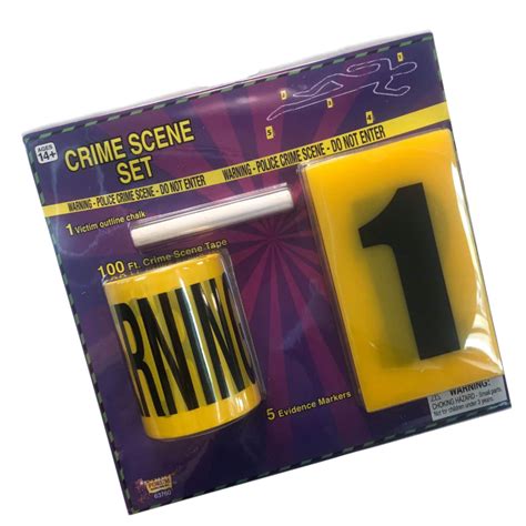 Crime Scene Kit - 7pc - Abracadabra Fancy Dress