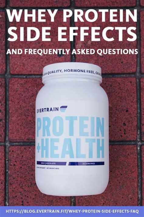 Whey Protein Side Effects And Frequently Asked Questions | Whey protein ...