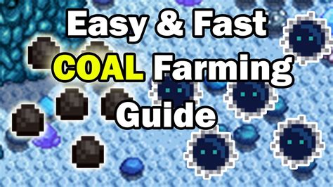 Getting Coal in Stardew Valley - Fast Coal Farming Guide - YouTube